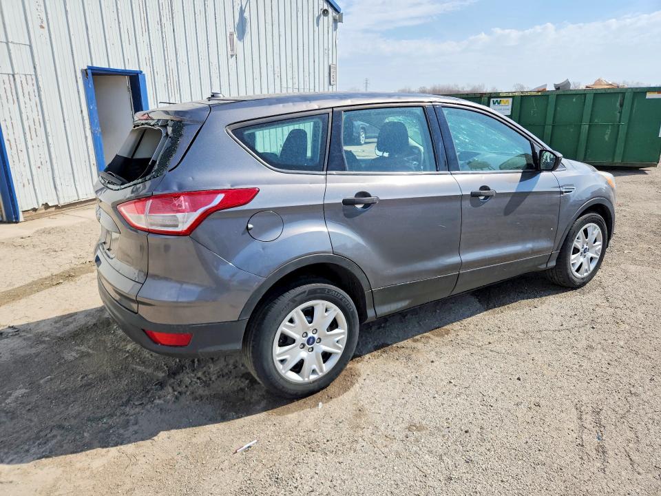 2014 Ford Escape VIN 1FMCU0F76EUA90658 COPART salvage auction — HAIL, Il - Salvage Certificate, sold $400 on 2026-07-03 (photo 3)