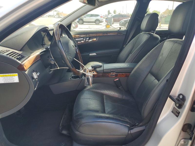 2007 Mercedes-benz S VIN WDDNG71X47A089734 COPART salvage auction — WATER/FLOOD, Fl - Cert Of Title-Slvg Rebld Flood (P), sold $1,950 on 2026-07-28 (photo 7)