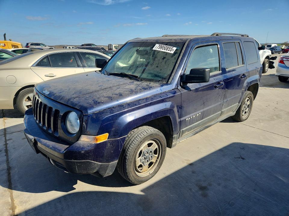 2017 Jeep Liberty (patriot) VIN 1C4NJPBB2HD102379 COPART salvage auction — MECHANICAL, Tx - Certificate Of Title, sold $700 on 2026-07-09 (photo 1)