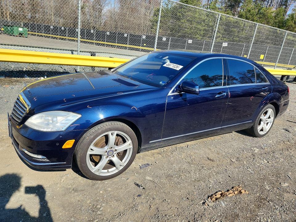 2013 Mercedes-benz S class VIN WDDNG9EB1DA523646 COPART salvage auction — REAR END, MD - CERT OF SALVAGE > 75% DAMAGE, sold $850 on 2026-07-28 (photo 1)