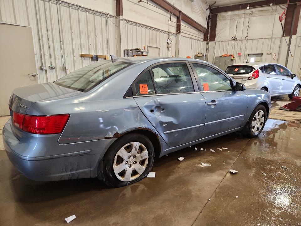 2009 Hyundai Sonata VIN 5NPET46C89H535258 COPART salvage auction — REAR END, Wi - Junked Vehicle Bill Of Sale, sold $375 on 2026-07-06 (photo 3)