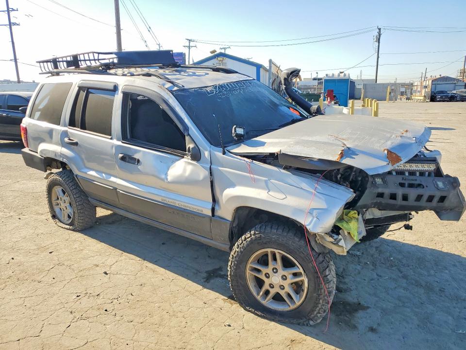 2004 Jeep Cherokee VIN 1J4GW48S14C363741 COPART salvage auction — FRONT END, Ca - Salvage Certificate, sold $200 on 2026-07-09 (photo 4)