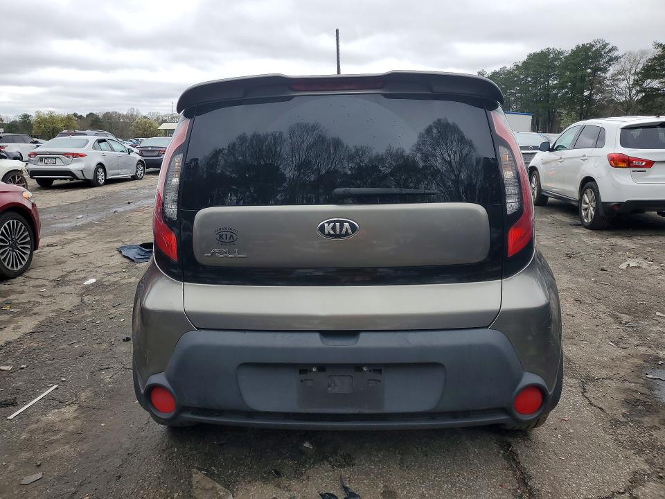 2014 Kia Soul VIN KNDJN2A22E7081406 COPART salvage auction — FRONT END, Wv - Salvage Certificate, sold $275 on 2026-07-17 (photo 6)