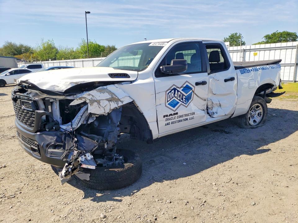 2025 Ram 1500 VIN 1C6SRECGXSN569875 COPART salvage auction — ALL OVER, Ca - Salvage Certificate, sold $4,850 on 2026-07-21 (photo 1)