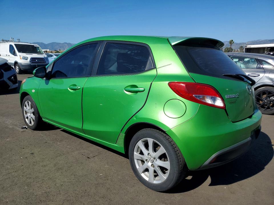 2012 Mazda 2 VIN JM1DE1LZ5C0139239 COPART salvage auction — FRONT END, Id - Salvage Certificate Of Title, sold $900 on 2026-07-06 (photo 2)
