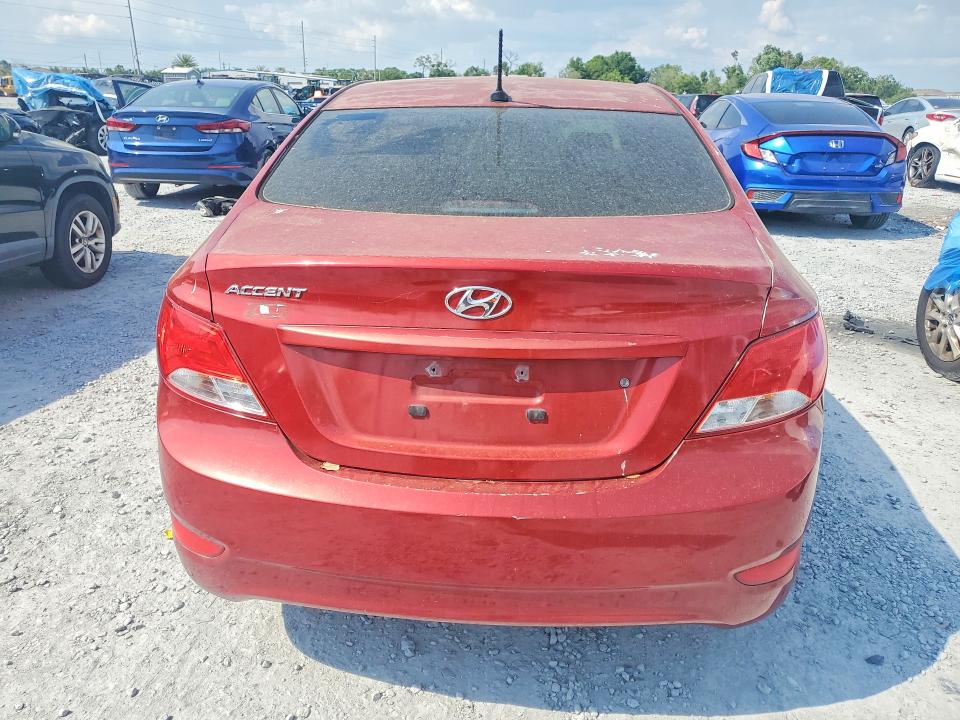 2017 Hyundai Accent VIN KMHCT4AEXHU394502 COPART salvage auction — SIDE, Fl - Certificate Of Title, sold $1,700 on 2026-07-07 (photo 6)