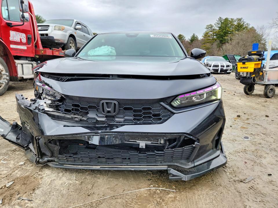 2026 Honda Civic VIN 2HGFE2F22TH506981 COPART salvage auction — FRONT END, Ma - Cert Of Title-Salvage, sold $4,550 on 2026-08-20 (photo 5)