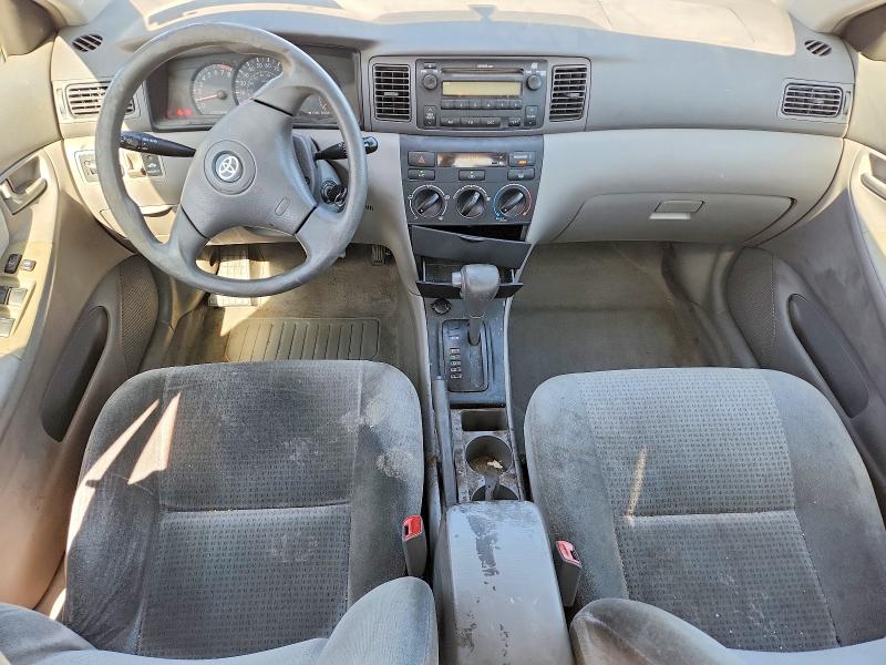 2007 Toyota Corolla VIN JTDBR32E970135089 COPART salvage auction — FRONT END, Ut - Salvage Certificate, sold $825 on 2026-07-28 (photo 8)