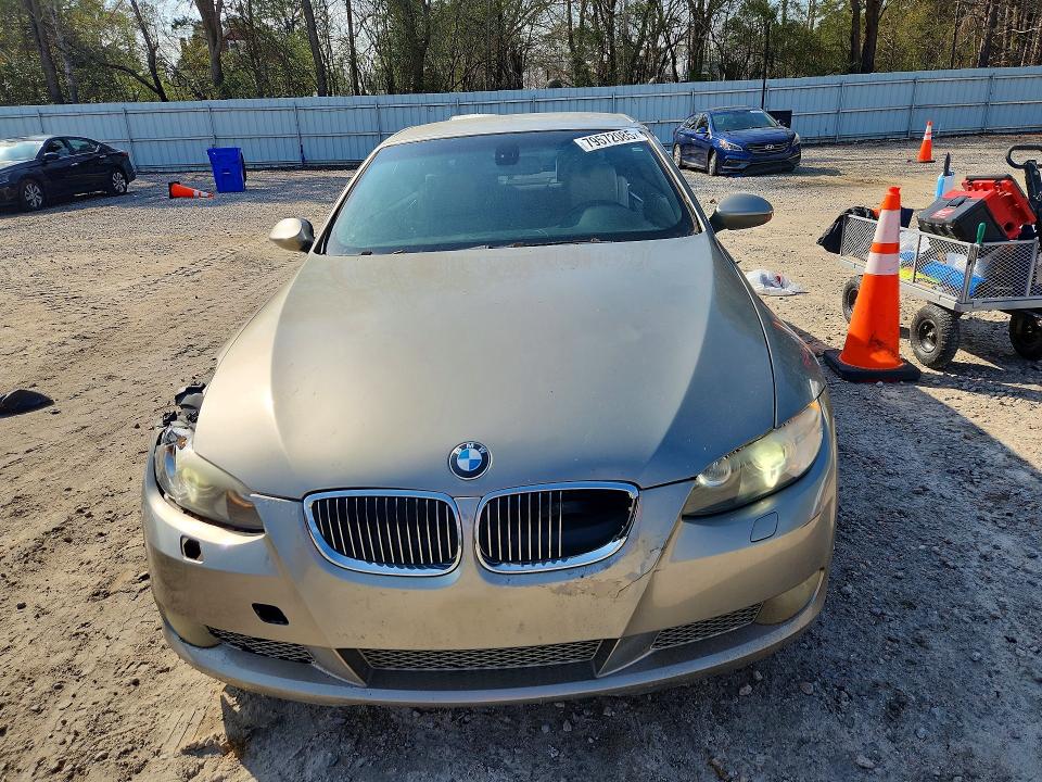 2007 BMW 3er VIN WBAWL73537PX46684 COPART salvage auction — FRONT END, Nc - Salvage Certificate Of Title, sold $1,250 on 2026-07-10 (photo 5)