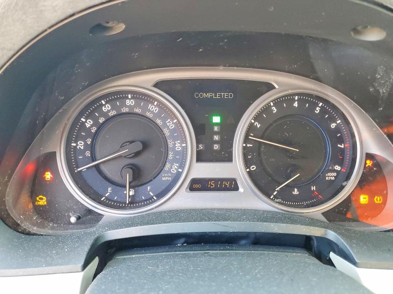 2009 Lexus Is 250 VIN JTHBK262695088994 COPART salvage auction — MINOR DENT/SCRATCHES, FL - CERTIFICATE OF TITLE, sold $425 on 2026-07-20 (photo 9)