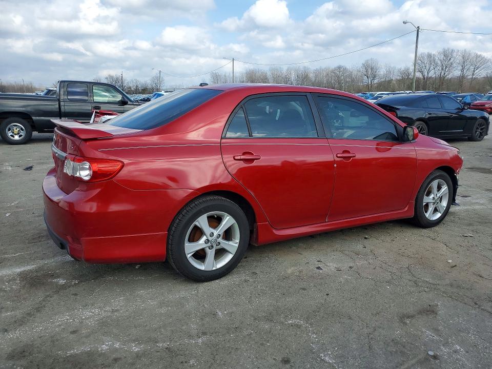 2012 Toyota Corolla VIN 5YFBU4EE9CP017446 COPART salvage auction — FRONT END, Salvage Title, sold $1,350 on 2026-07-27 (photo 3)