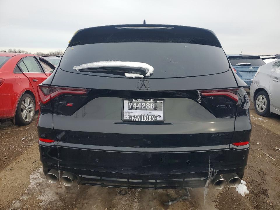 2023 Acura Mdx VIN 5J8YD8H88PL001181 COPART salvage auction — SIDE, Salvage Title, sold $19,100 on 2026-09-01 (photo 6)