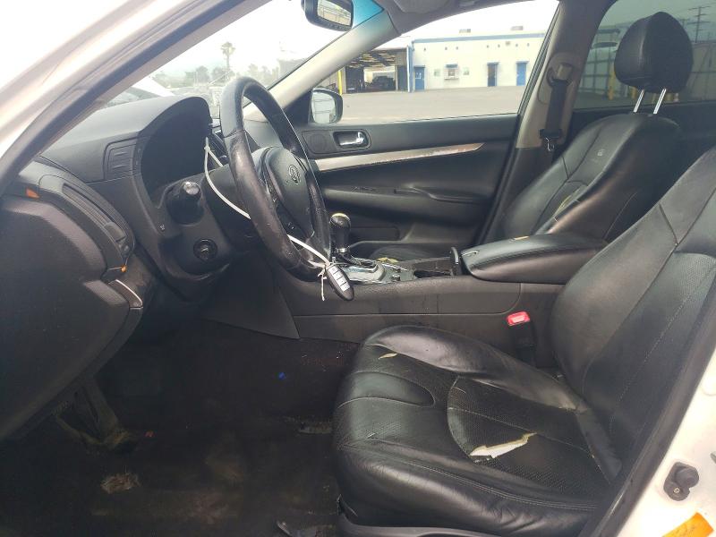 2011 Infiniti G37 VIN JN1CV6AP4BM304105 COPART salvage auction — MINOR DENT/SCRATCHES, CA - SALVAGE CERTIFICATE, sold $775 on 2026-07-13 (photo 7)