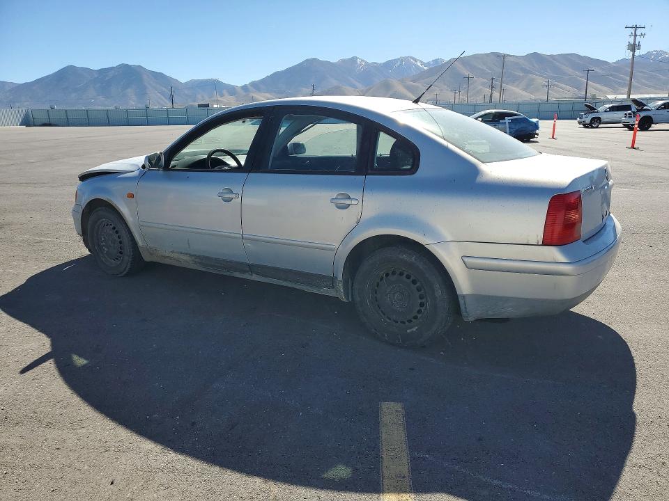1998 Volkswagen Passat VIN WVWMA63B0WE163032 COPART salvage auction — FRONT END, Ut - Salvage Certificate, sold $150 on 2026-07-17 (photo 2)