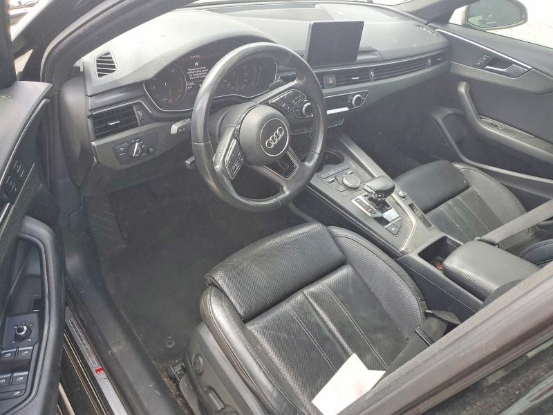 2018 Audi A4 VIN WAULMAF46JA145893 COPART salvage auction — FRONT END, Ga - Certificate Of Title, sold $3,500 on 2026-07-13 (photo 8)