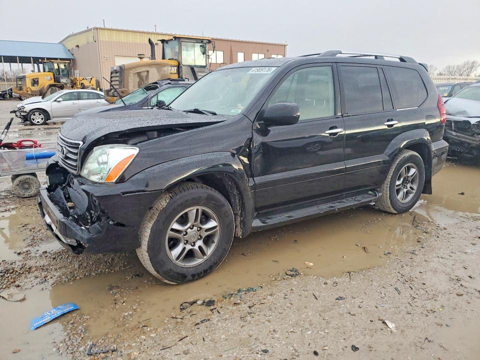 2009 Lexus Gx VIN JTJBT20X490179002 COPART salvage auction — FRONT END, Mo - Salvage Certificate Of Title, sold $4,450 on 2026-07-09 (photo 1)