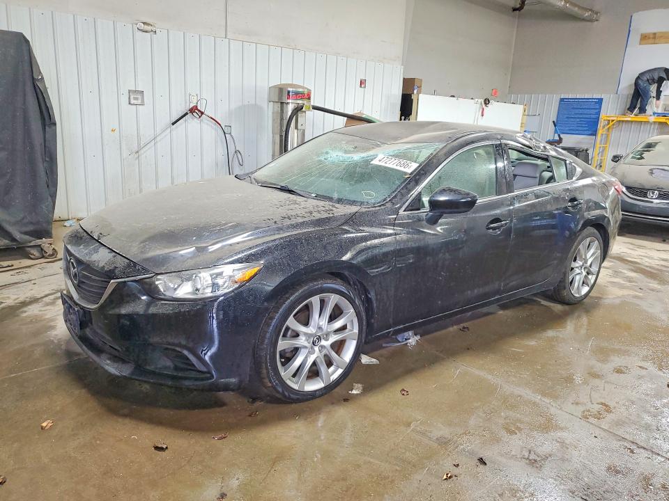 2014 Mazda 6 VIN JM1GJ1V63E1135845 COPART salvage auction — ROOF, Il - Salvage Certificate, sold $1,500 on 2026-07-07 (photo 1)