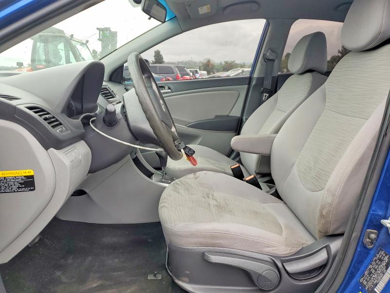 2017 Hyundai Accent VIN KMHCT4AE3HU173047 COPART salvage auction — SIDE, Ca - Salvage Certificate, sold $550 on 2026-07-10 (photo 7)