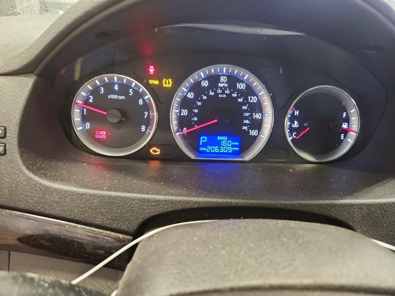 2009 Hyundai Sonata VIN 5NPET46C89H535258 COPART salvage auction — REAR END, Wi - Junked Vehicle Bill Of Sale, sold $375 on 2026-07-06 (photo 9)