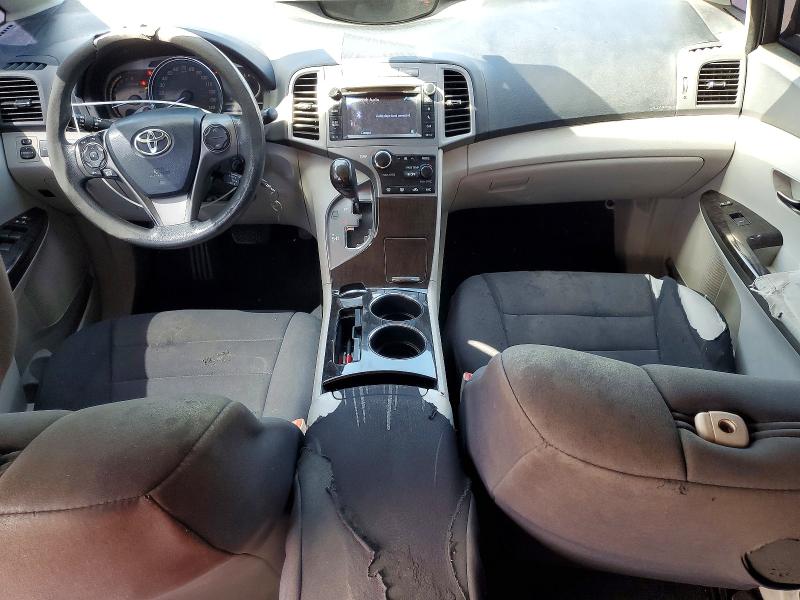 2013 Toyota Venza VIN 4T3ZK3BB1DU058458 COPART salvage auction — WATER/FLOOD, Hi - Certificate Of Salvage, sold $475 on 2026-07-27 (photo 8)