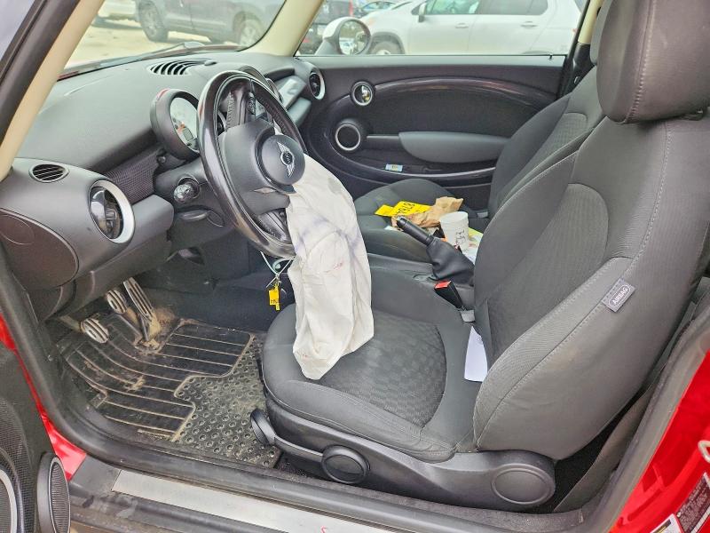 2011 Mini Cooper VIN WMWSV3C53BTY23121 COPART salvage auction — FRONT END, Md - Cert Of Salvage > 75% Damage, sold $325 on 2026-07-14 (photo 7)
