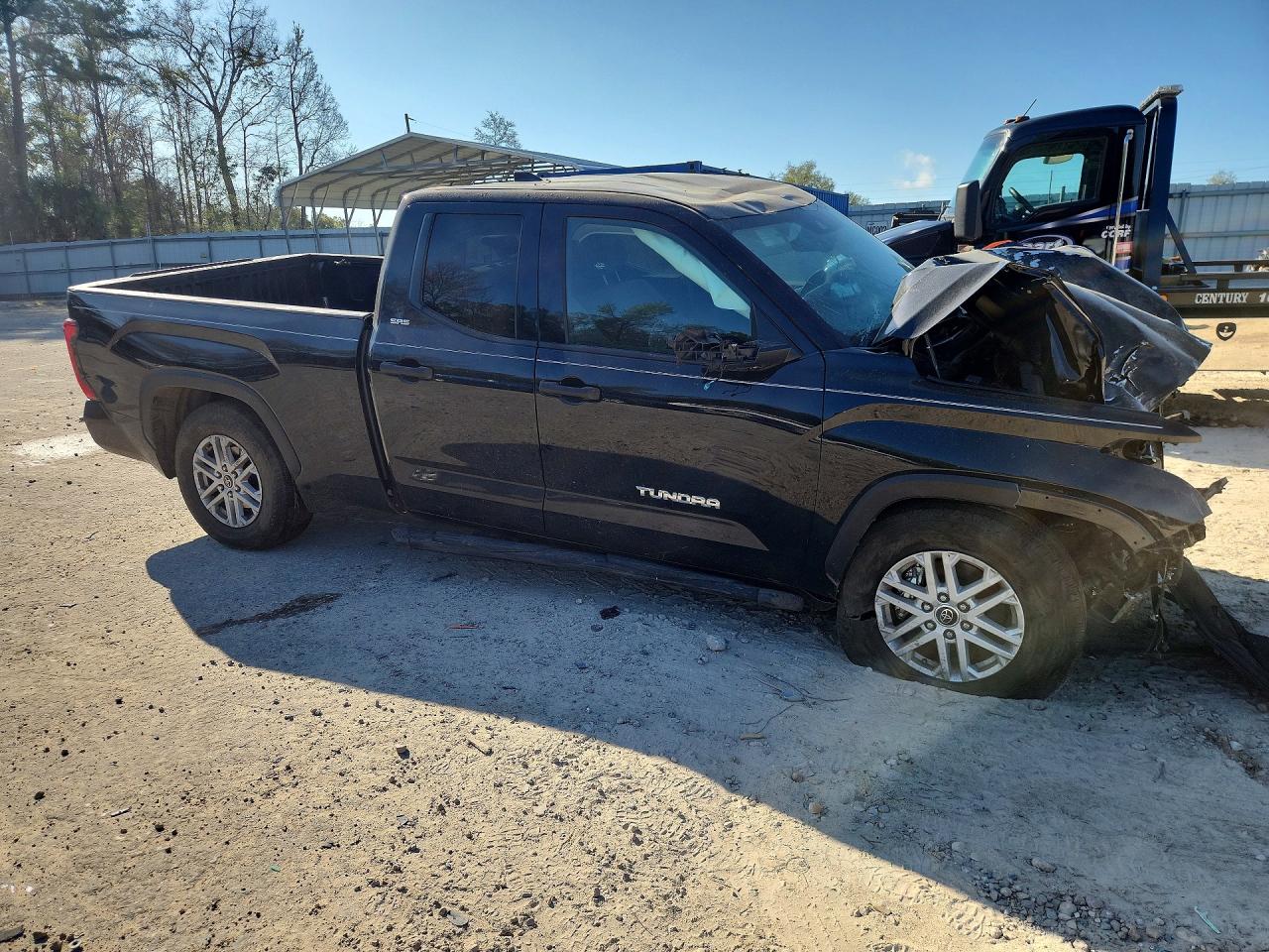 2024 Toyota Tundra VIN 5TFLA5AA8RX033850 COPART salvage auction — Front End, FL - CERT OF TITLE SLVG REBUILDABLE, sold $8,700 on 2026-05-08 (photo 4)