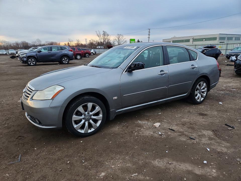 2007 Infiniti M VIN JNKAY01FX7M460798 COPART salvage auction — REAR END, Il - Salvage Certificate, sold $275 on 2026-07-31 (photo 1)