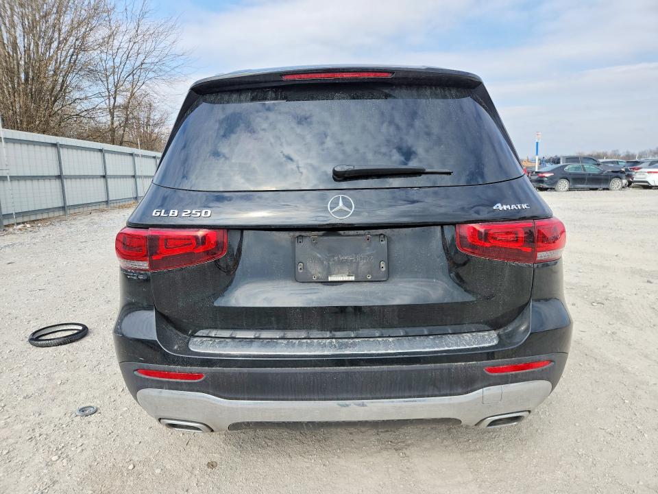 2021 Mercedes-benz Glb VIN W1N4M4HBXMW120838 COPART salvage auction — HAIL, Ar - Cert Of Title-Salvage, sold $5,700 on 2026-07-20 (photo 6)