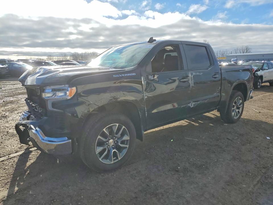 2026 Chevrolet Silverado VIN 1GCPKKEK0TZ233049 COPART salvage auction — FRONT END, Mi - Cert Of Title-Salvage Vehicle, sold $11,300 on 2026-07-29 (photo 1)