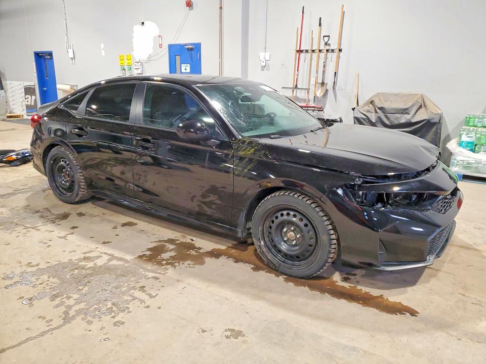 2025 Honda Civic VIN 2HGFE4F81SH017518 COPART salvage auction — FRONT END, Ns - Cert Of Registration, sold $9,500 on 2026-07-09 (photo 4)