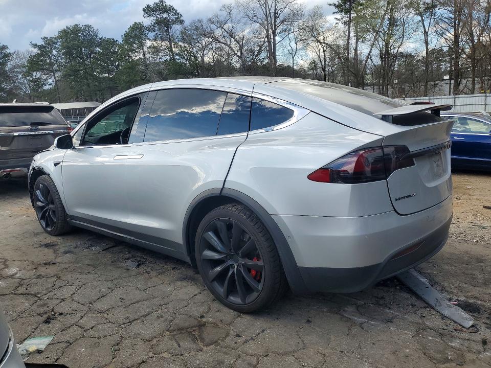 2018 Tesla Model x VIN 5YJXCBE43JF127275 COPART salvage auction — FRONT END, Ga - Cert Of Title-Rebuilt Salvage, sold $7,200 on 2026-07-10 (photo 2)