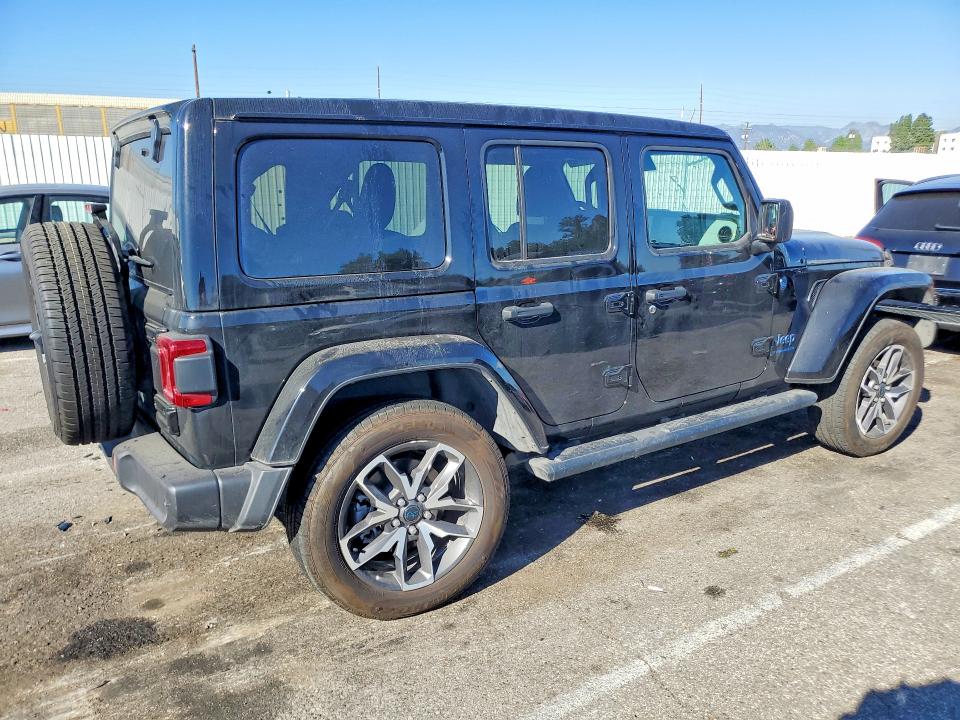 2024 Jeep Wrangler / VIN 1C4RJXN64RW185481 COPART salvage auction — REAR END, Ca - Salvage Certificate, sold $16,500 on 2026-07-02 (photo 3)