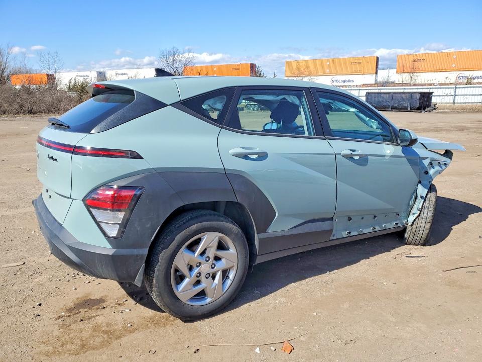 2024 Hyundai Kona VIN KM8HA3AB8RU139229 COPART salvage auction — FRONT END, Oh - Cert Of Title-Salvage, sold $1,100 on 2026-07-23 (photo 3)