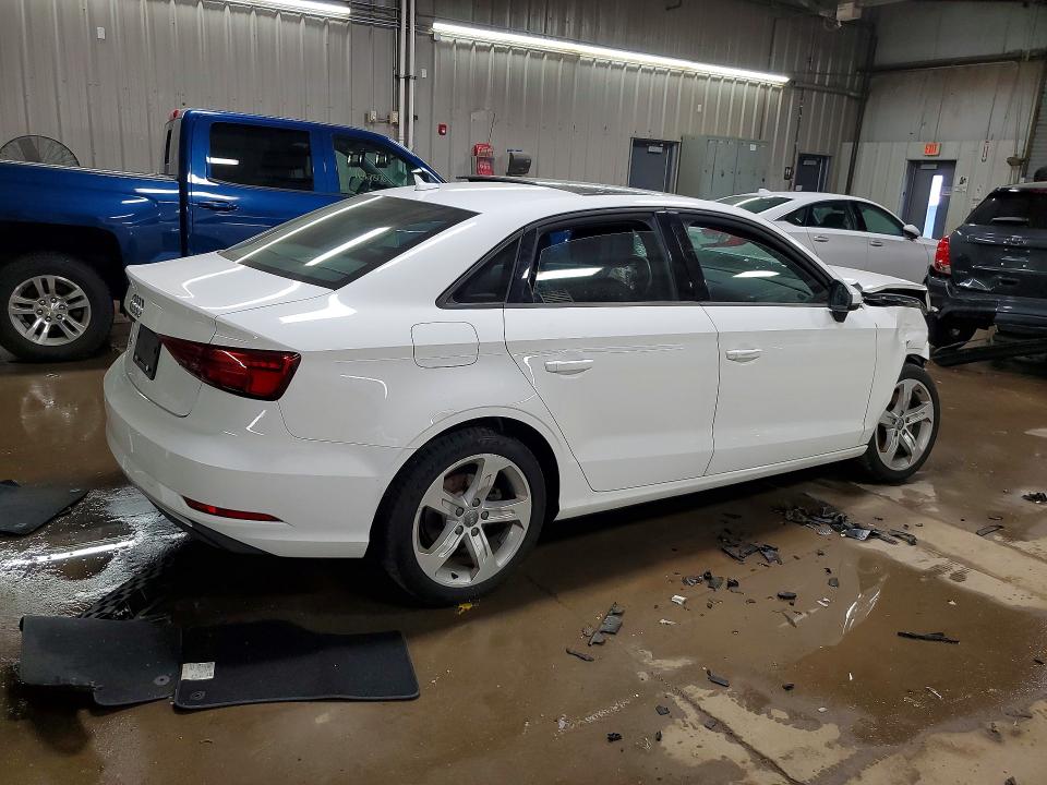 2018 Audi A3 VIN WAUAUHFF5J1072288 COPART salvage auction — FRONT END, Il - Salvage Certificate, sold $650 on 2026-07-14 (photo 3)