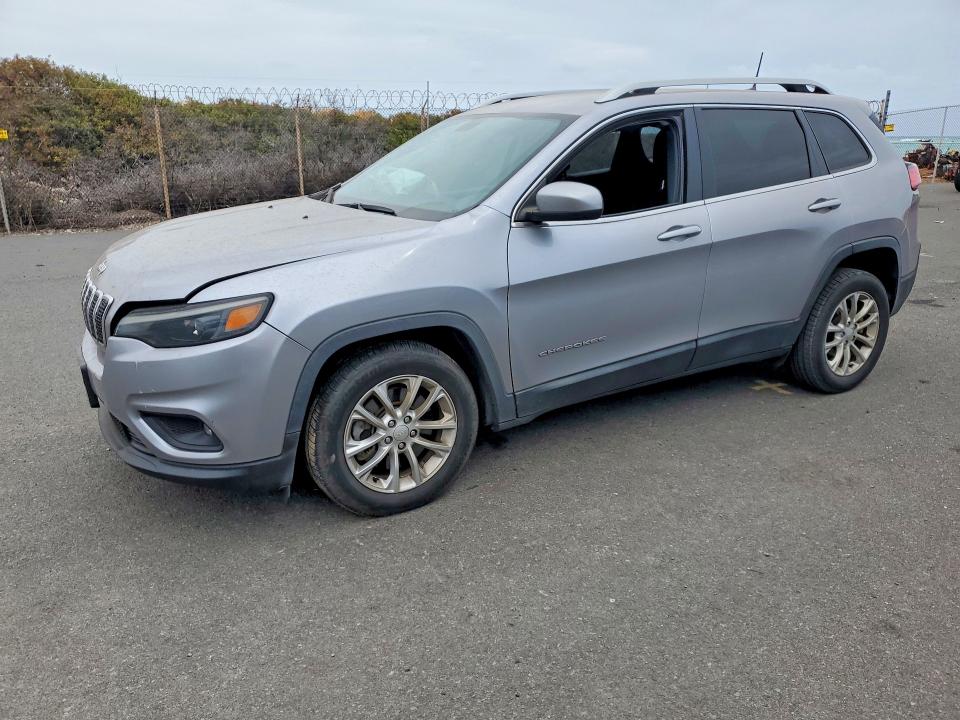 2019 Jeep Cherokee VIN 1C4PJLCB3KD242206 COPART salvage auction — FRONT END, Hi - Certificate Of Salvage, sold $50 on 2026-07-27 (photo 1)