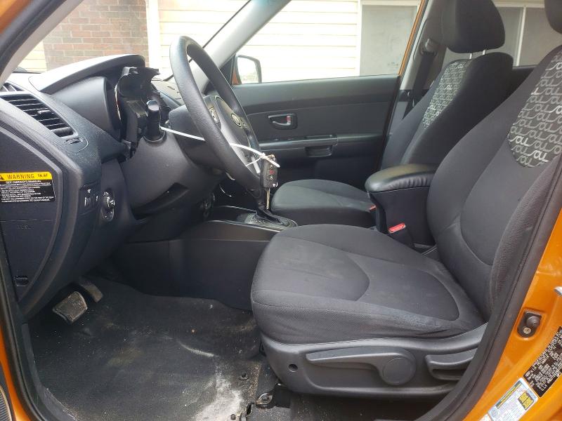 2011 Kia Soul VIN KNDJT2A28B7228586 COPART salvage auction — FRONT END, Oh - Cert Of Title-Salvage, sold $450 on 2026-07-08 (photo 7)