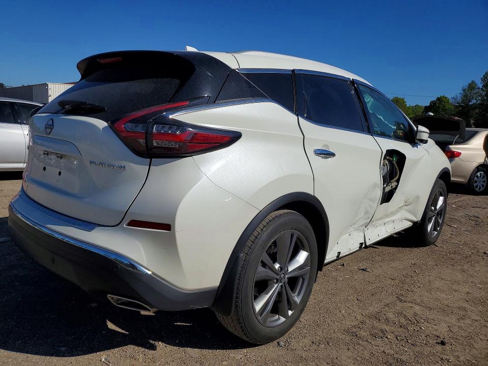 2023 Nissan Murano VIN 5N1AZ2DJ5PC115349 COPART salvage auction — SIDE, Salvage Title, sold $10,000 on 2026-07-28 (photo 3)