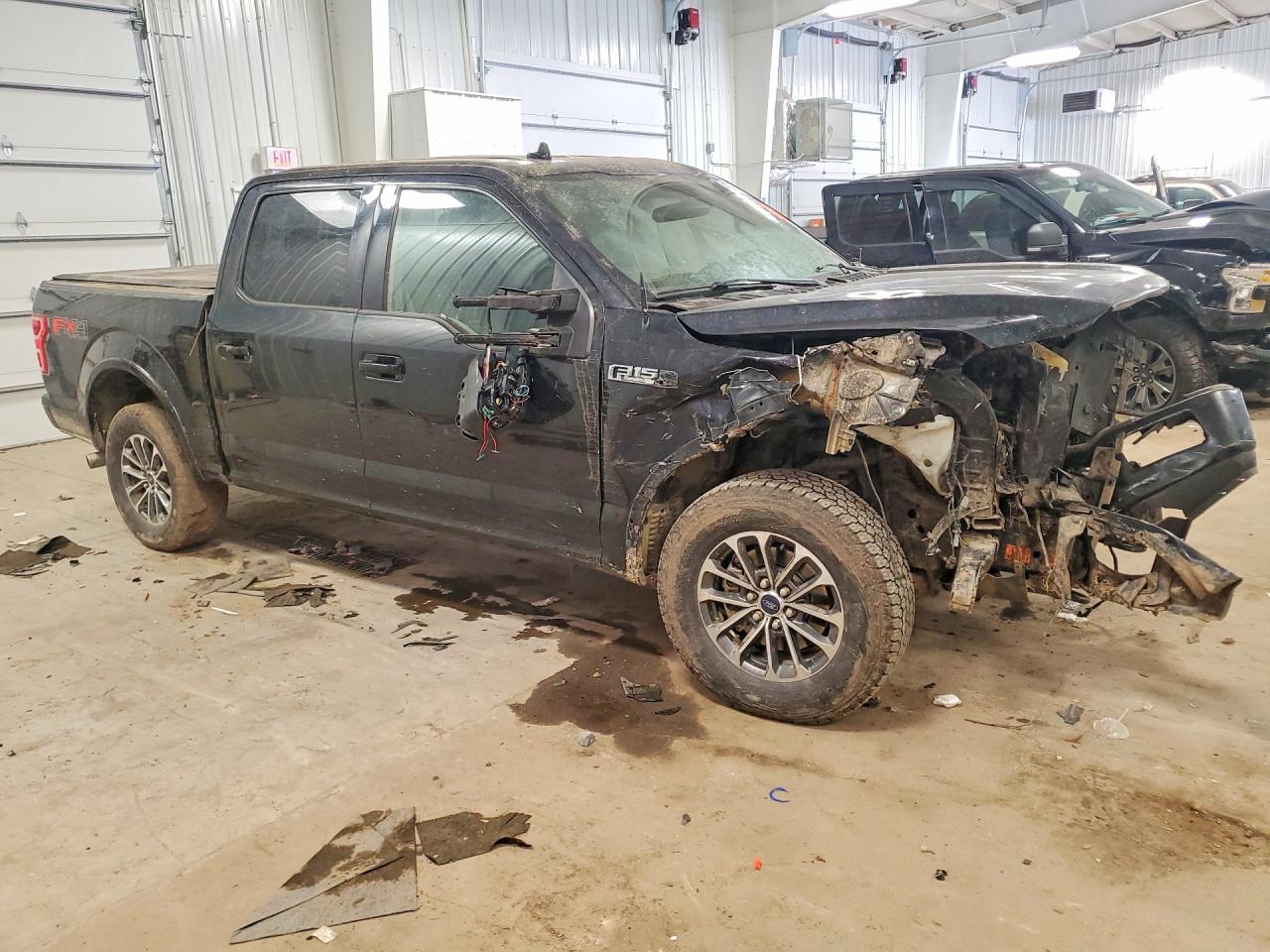 2018 Ford F-150 Lightning VIN 1FTEW1EG6JKE30928 COPART salvage auction — Front End, WV - SALVAGE CERTIFICATE, sold $3,150 on 2026-07-09 (photo 4)