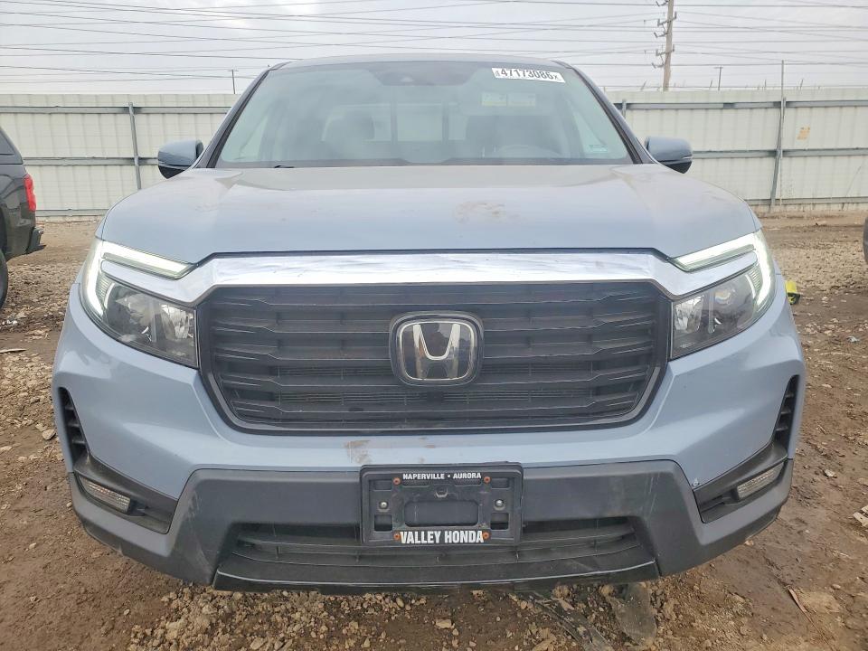 2022 Honda Ridgeline VIN 5FPYK3F79NB037695 COPART salvage auction — HAIL, Il - Salvage Certificate, sold $9,200 on 2026-07-28 (photo 5)