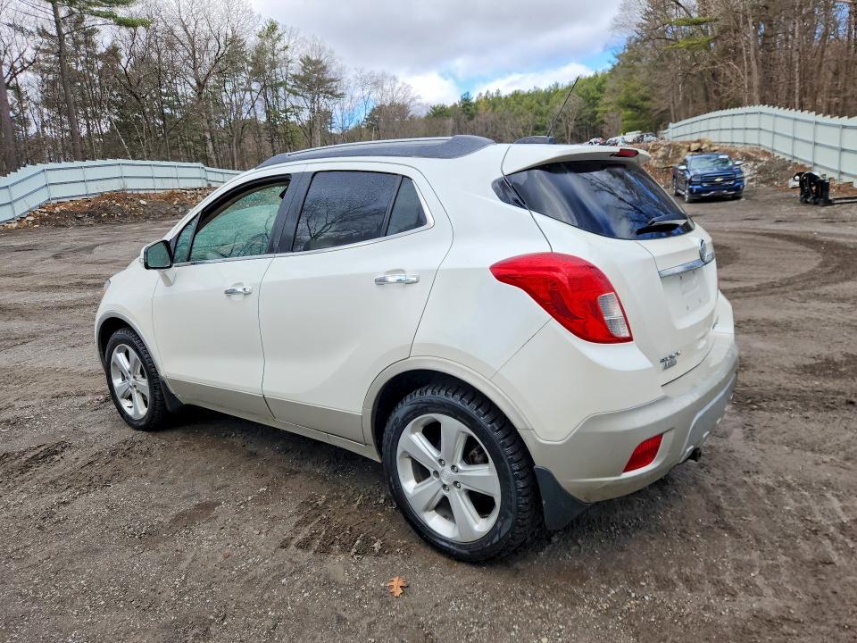 2015 Buick Encore VIN KL4CJGSB0FB051278 COPART salvage auction — WATER/FLOOD, Vt - Cert Of Title-Salvage Vehicle, sold $725 on 2026-07-06 (photo 2)