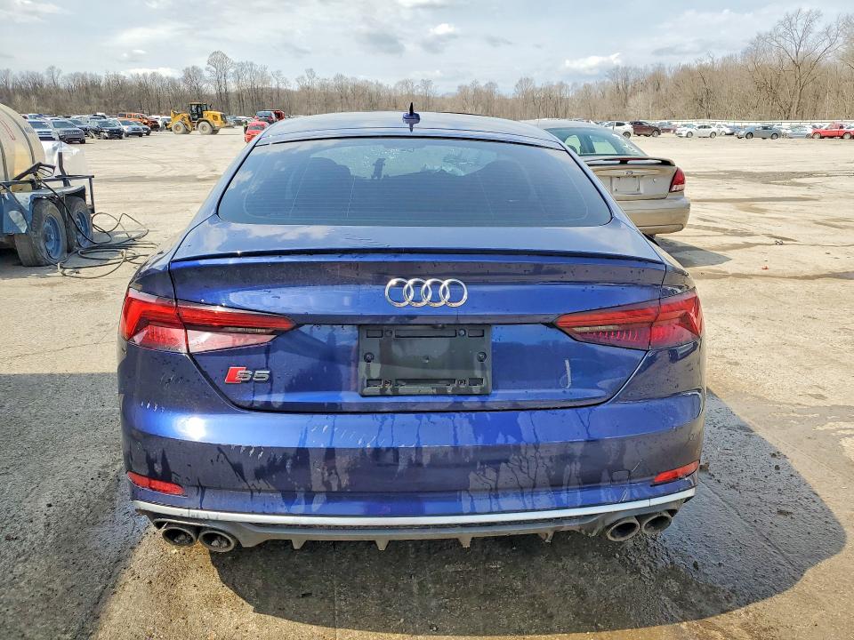 2018 Audi Rs5 VIN WAUB4CF54JA034470 COPART salvage auction — ROLLOVER, Pa - Certificate Of Salvage, sold $4,050 on 2026-07-02 (photo 6)