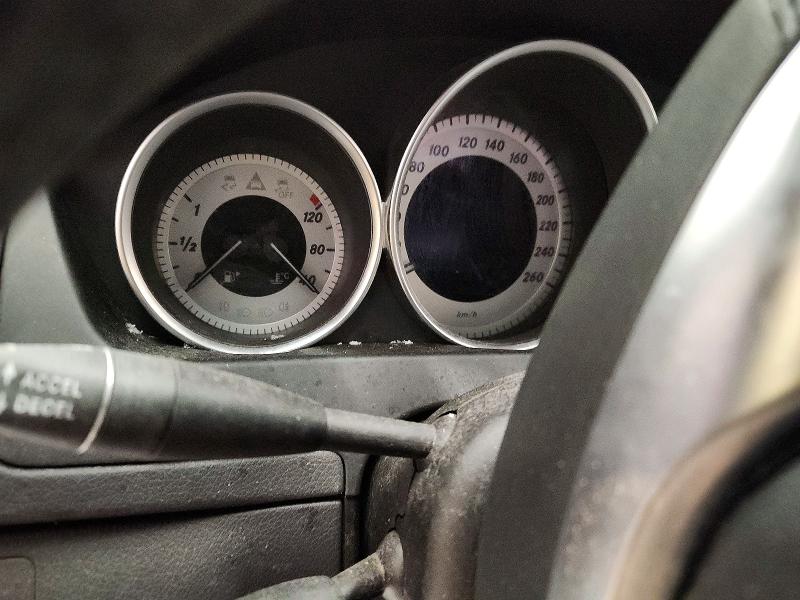 2012 Mercedes-benz C-klasse VIN WDDGF8BBXCA676552 COPART salvage auction — FRONT END, Salvage Title, sold $975 on 2026-08-04 (photo 9)