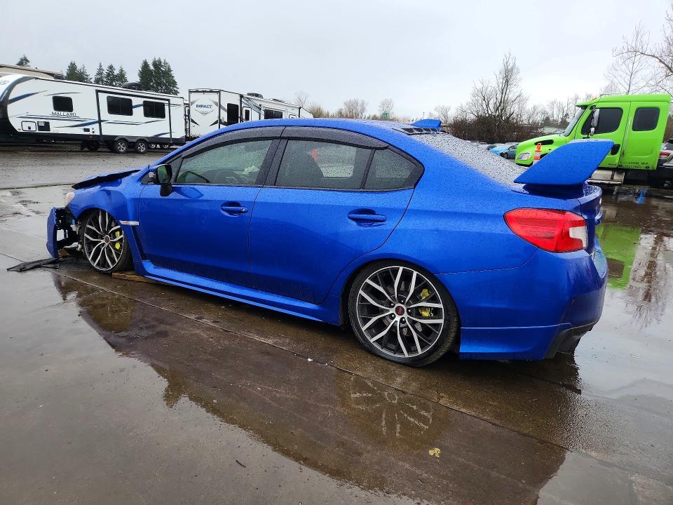 2021 Subaru Wrx VIN JF1VA2E64M9818771 COPART salvage auction — FRONT END, Or - Salvage Title Certificate, sold $8,800 on 2026-07-20 (photo 2)