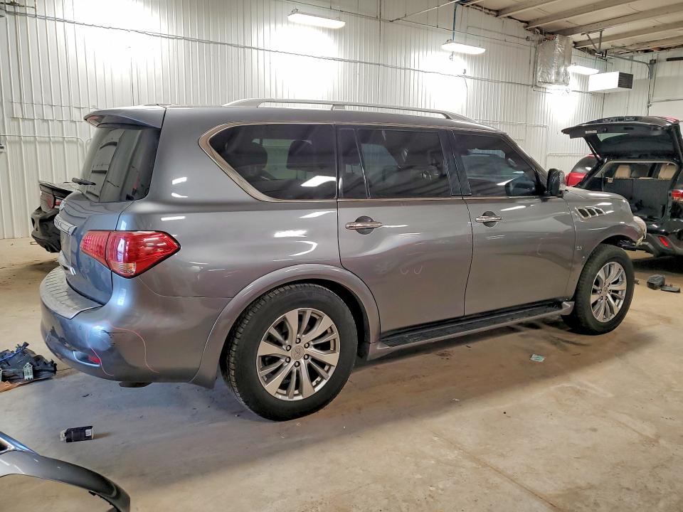 2017 Infiniti Qx80 VIN JN8AZ2NE0H9157985 COPART salvage auction — FRONT END, Mn - Cert Of Title-Salvage, sold $2,700 on 2026-07-09 (photo 3)