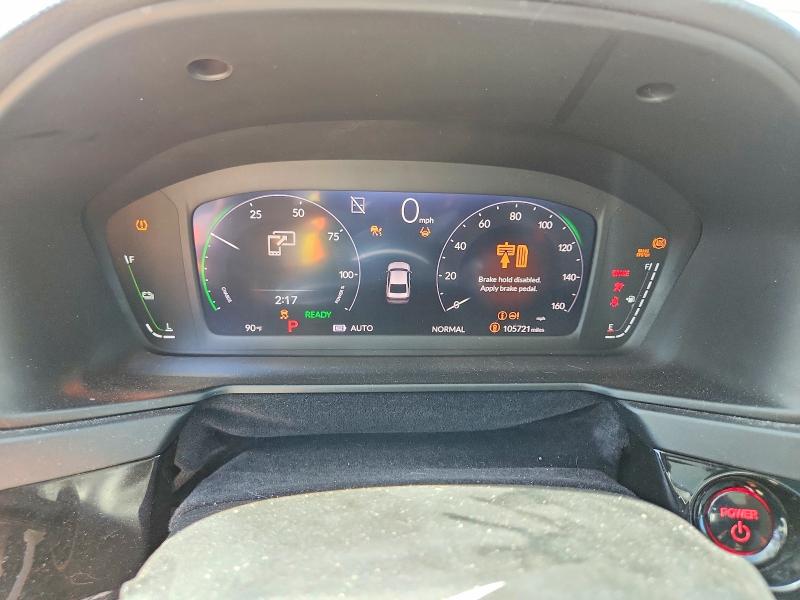 2023 Honda Accord VIN 1HGCY2F66PA069097 COPART salvage auction — FRONT END, Nm - Cert Of Title-Salvage, sold $8,200 on 2026-07-09 (photo 9)