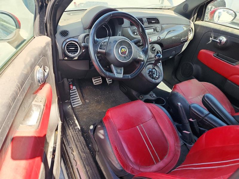 2015 Fiat 500 VIN 3C3CFFJH3FT550621 COPART salvage auction — ROOF, Salvage Title, sold $975 on 2026-08-12 (photo 8)