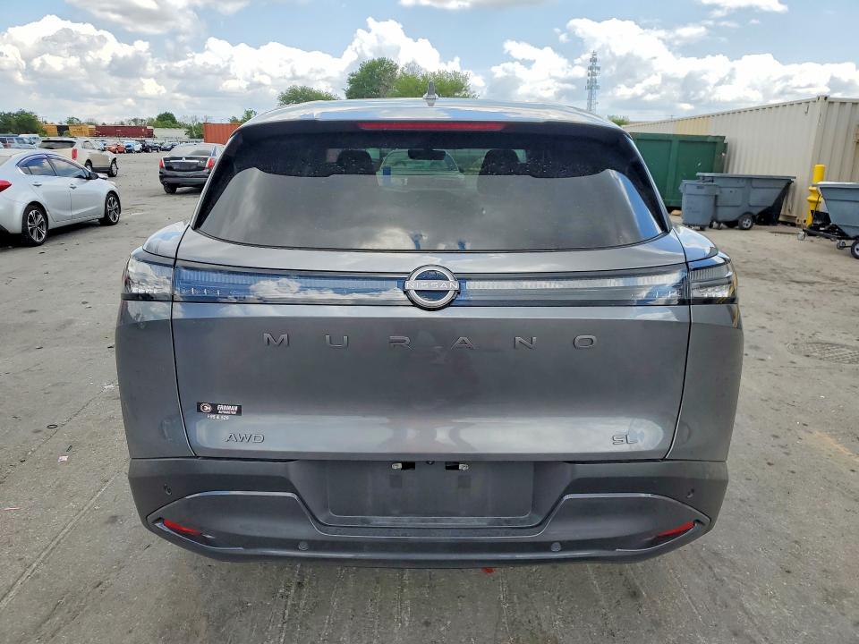 2025 Nissan Murano VIN 5N1AZ3CS3SC105850 COPART salvage auction — SIDE, Fl - Cert Of Title Slvg Rebuildable, sold $11,600 on 2026-07-09 (photo 6)
