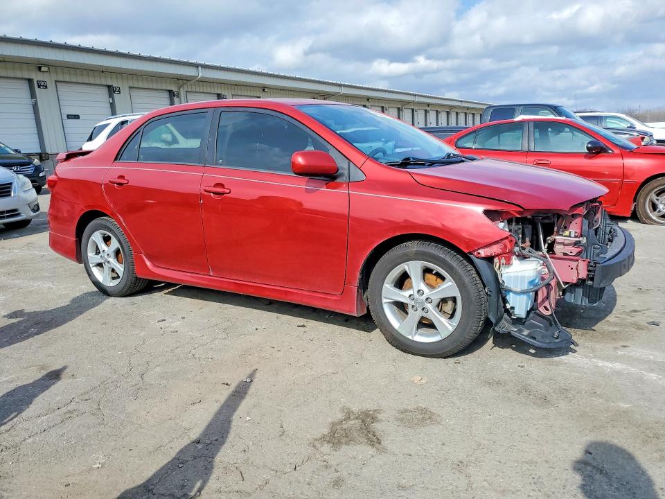 2012 Toyota Corolla VIN 5YFBU4EE9CP017446 COPART salvage auction — FRONT END, Salvage Title, sold $1,350 on 2026-07-27 (photo 4)