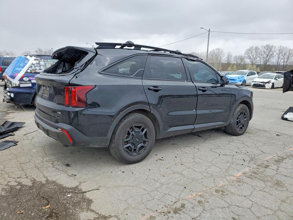 2024 Kia Sorento VIN 5XYRKDJF1RG262712 COPART salvage auction — ROOF, Salvage Title, sold $4,050 on 2026-08-24 (photo 3)