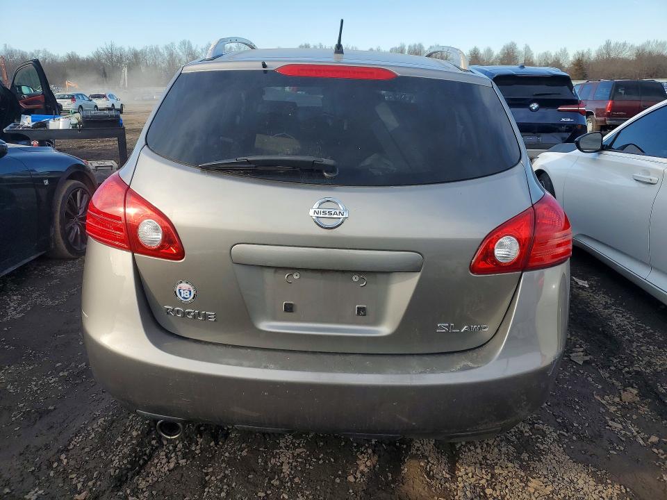 2008 Nissan Rogue VIN JN8AS58VX8W132269 COPART salvage auction — FRONT END, NJ - CERT OF TITLE-SALVAGE, sold $350 on 2026-07-31 (photo 6)